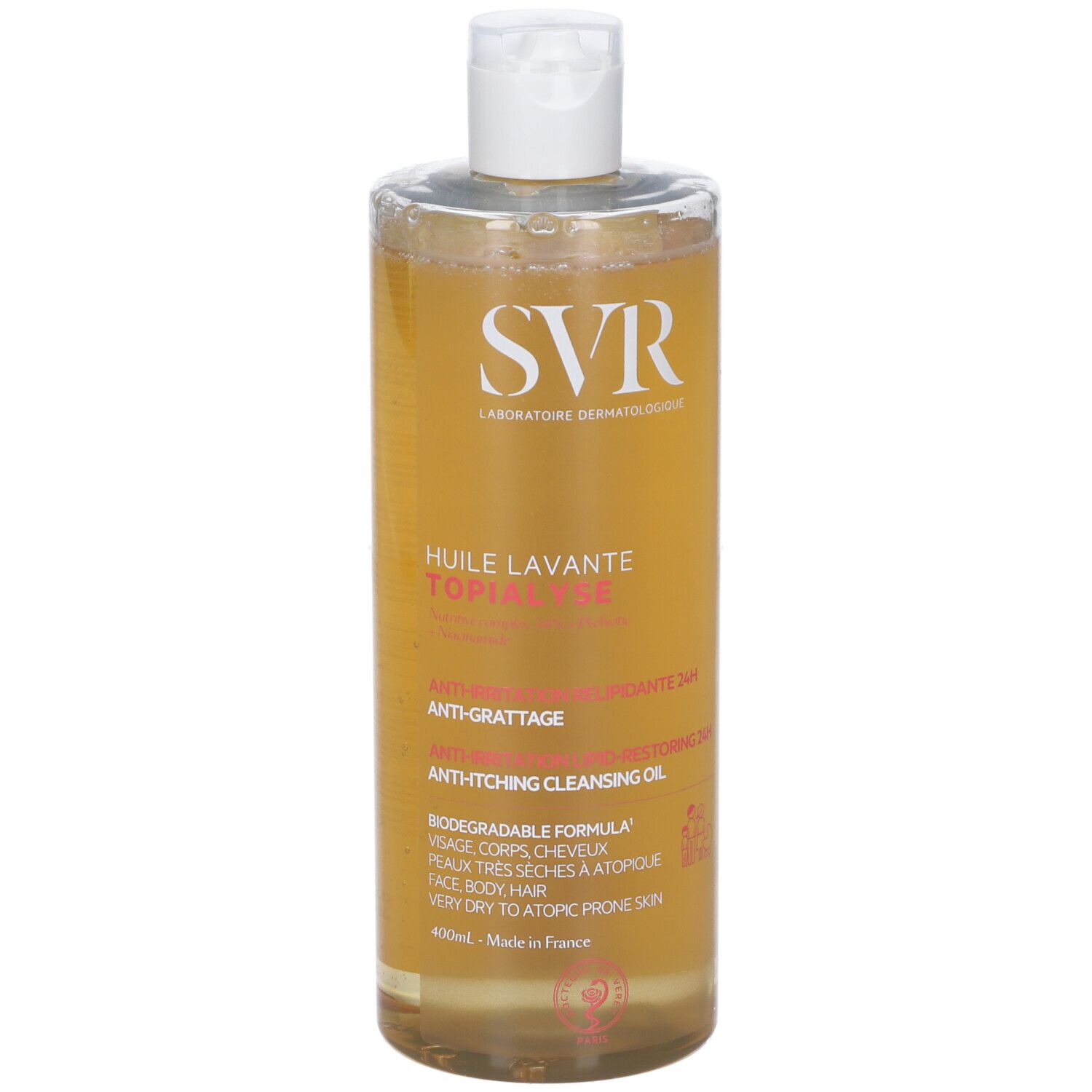 TOPIALYSE HUILE LAVANTE 400 ml Olio