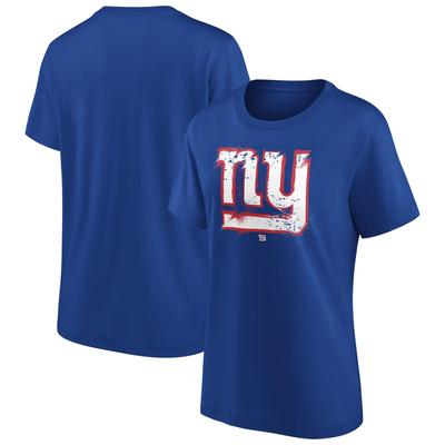 New York Giants Splatter Grafik T-Shirt - Damen Image