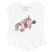 Girls Youth Tiny Turnip White St. Louis Cardinals Unicorn Fringe T-Shirt