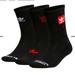 Adidas Underwear & Socks | Adidas Passport Crew Socks | Color: Black/Red | Size: 6-12