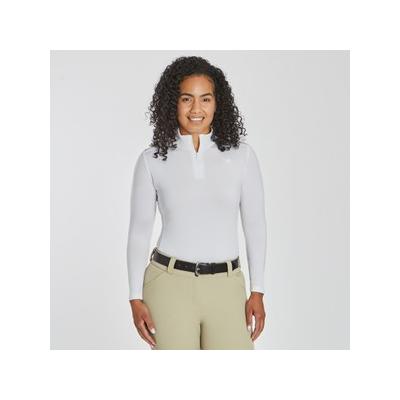 Piper SmartCore AirFlow Long Sleeve Sun Shirt - XS - White - Smartpak