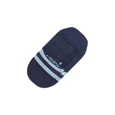TOMS Women's Navy Blue Striped No Show Socks, Size Small