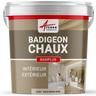 Badigeon à la chaux décoration intérieure extérieur maison badiplus - 2.5 kg (jusqu'à 12.5 m²)