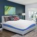 Full Medium Firm 10" Memory Foam Mattress - Alwyn Home Gerben 10 in Aquarius | 75 H x 54 W D Wayfair 30A927870BE14217B0B46C6B7267BB4D