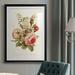 Red Barrel Studio® Antique Floral Bouquet III - Picture Frame Print Paper, Solid Wood in Green/Indigo/Pink | 42.5 H x 30.5 W x 1 D in | Wayfair