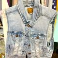 American Eagle Outfitters Jackets & Coats | American Eagle Youth Large Jean Jacket | Color: White/Silver | Size: Lj