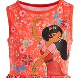 Disney Dresses | Elena Little Girl Floral Dress | Color: Pink/Red | Size: 6g