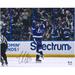 Victor Hedman Tampa Bay Lightning Autographed 16'' x 20'' Blue Jersey Celebrating Photograph