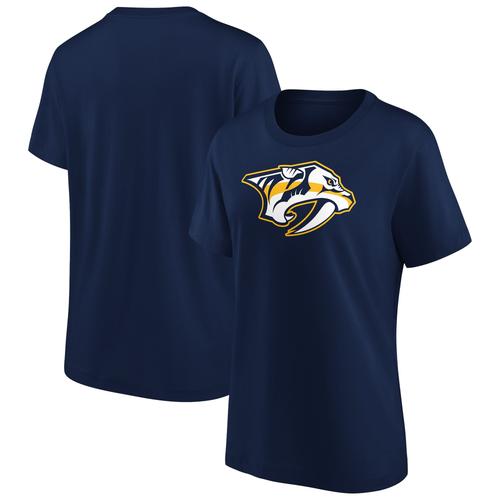 Nashville Predators Fanatics Branded Primary Logo Graphic T-Shirt – Damen