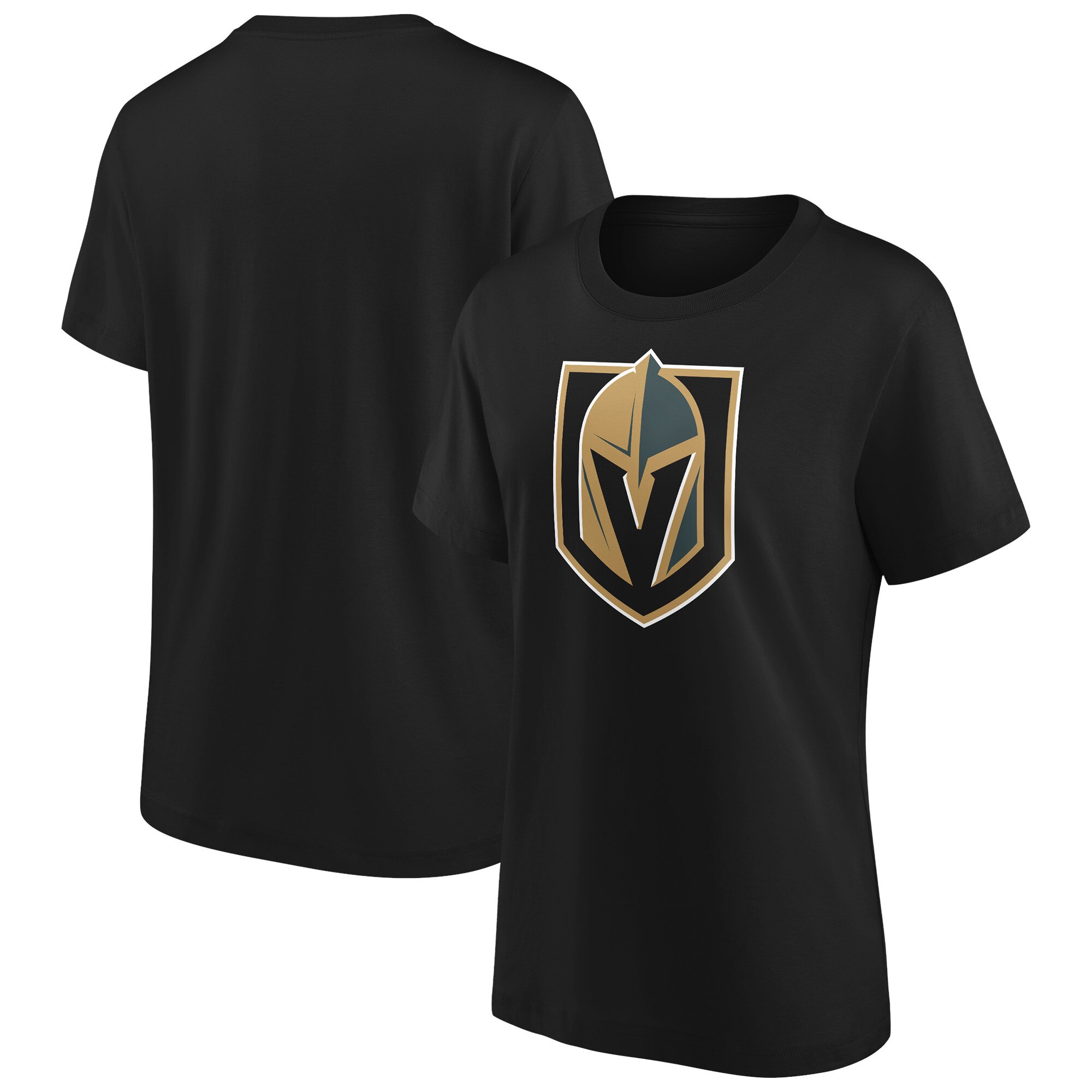 Vegas Golden Knights Fanatics Branded Primary Logo Graphic T-Shirt – Damen Image