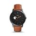 Fossil Case Western Reserve University The Minimalist Slim Light Brown Leather Watch