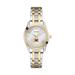 Women's Bulova Silver/Gold Mercer Bears Classic Two-Tone Round Watch