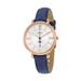 Women's Fossil Navy Furman Paladins Jacqueline Leather Watch