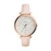 Women's Fossil Pink Cal State L.A. Golden Eagles Jacqueline Date Blush Leather Watch