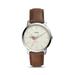 Fossil Florida Tech Panthers The Minimalist Brown Leather Watch