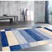 Blue 84 x 60 x 0.25 in Area Rug - Pasargad Gramercy Hand-Loomed Silk/Wool Area Rug Silk/Wool | 84 H x 60 W x 0.25 D in | Wayfair AR-07 5x7