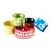 Teacher Created Resources Polka Dots Happy Birthday Slap Bracelets | 0.36 H x 1 W x 9.5 D in | Wayfair TCR20665-6