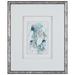 The Natural Light Petite Neutral X by J.Allen - Picture Frame Painting in Blue/Gray | 14.5 H x 12 W in | Wayfair NA220245