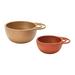Joss & Main Yoan 2 Piece Ceramic Decorative Bowl in Brown Ceramic in Brown/Red | 2 H x 5 W x 4 D in | Wayfair 2DCA746BFC0E4E0E80298B801BE15EDC