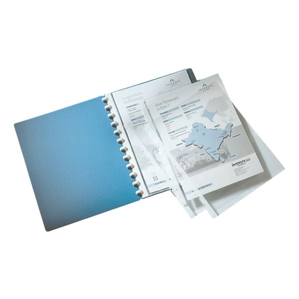 Durable Ersatzhülle »Cover« A4 genarbt - 10 Stück transparent, 23x30.3 cm Image