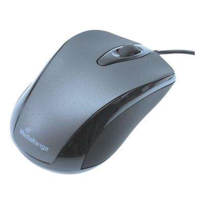 MediaRange Optische Maus »MROS201« schwarz, 6x3.5x10 cm