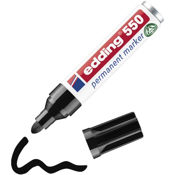 Edding Permanent-Marker »550« schwarz Image