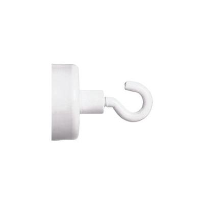 Franken Magnethaken »HM25« Haftkraft 4 kg weiß, 2.5 cm