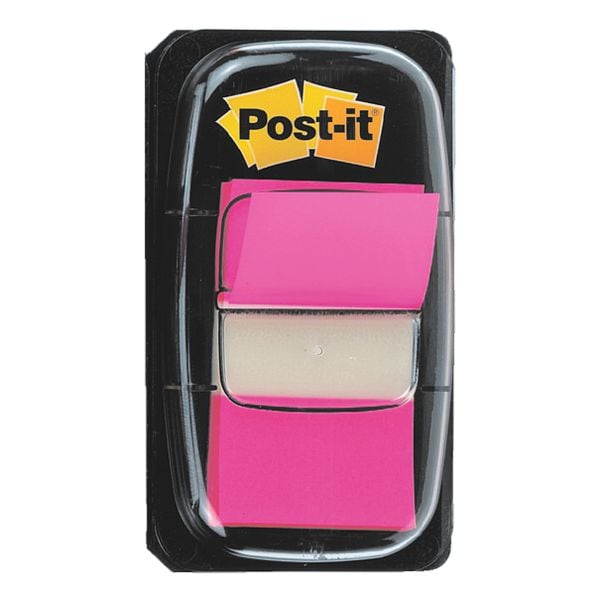Post-it Index Haftstreifen »Index« 43,2 x 25,4 mm pink, 4.32x2.54 cm Image