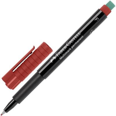 Faber-Castell Permanent Marker »Multimark 1513 F« rot Image