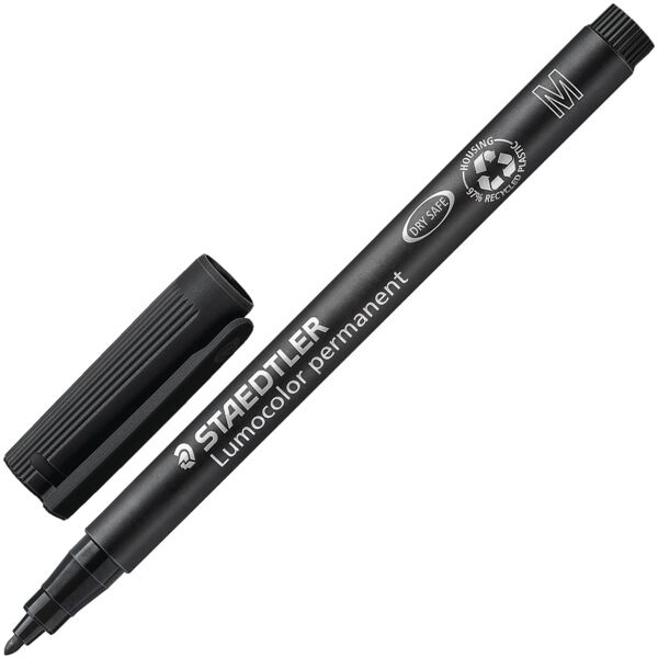 Staedtler Universalstift »Lumocolor permanent M« schwarz Image
