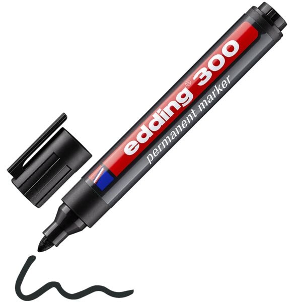 Edding Permanent-Marker »300« schwarz Image
