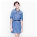 J. Crew Dresses | J Crew Workwear Shirtdress Size 2 | Color: Blue | Size: 2