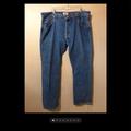 Levi's Jeans | Levi’s 501 Button Fly Men’s Denim Jeans Size 42x32 Straight Leg | Color: Blue | Size: 42