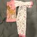 Disney Pajamas | Disney Toddler / Little Girl Pajamas Set Size 24 Months | Color: Pink/White | Size: 24mb