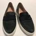 Kate Spade Shoes | Kate Spade New York Green Leather Calf Hair Slip On Sneakers Shoe Size 5 | Color: Green | Size: 5