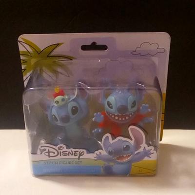 Disney Toys | Disney Stitch And Scrump + Alien Stitch Action Figure Set | Color: Blue/Red | Size: Osbb