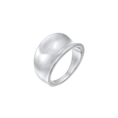 Elli Basic Schick Oval 925 Silber 58 Damen Image