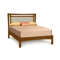 Copeland Furniture Monterey Bed with Upholstered Panel, Queen - 1-MON-22-43-89113