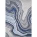 Blue/Gray 158 x 122 x 0.5 in Area Rug - Everly Quinn Zoey Area Rug Polypropylene | 158 H x 122 W x 0.5 D in | Wayfair