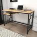 Willa Arlo™ Interiors Richland Writing Desk Wood/Metal in Black | 29.1 H x 47.2 W x 23.6 D in | Wayfair D2B8F4D0D6824B71A371ED250FDD0E74