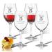 Carved Solutions Tritan 12 oz. Plastic All Purpose Wine Glass Plastic | 7.8 H x 3.12 W in | Wayfair ACL-TWS12S4-PD-Buck-lodge