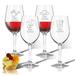 Carved Solutions 4 Piece 12 oz. Plastic All Purpose Wine Glass Set Plastic | 7.8 H x 3.12 W in | Wayfair ACL-TWS12S4-pd-gardener-tnr