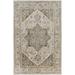 White 36 x 24 x 0.35 in Area Rug - Langley Street® Hoeft Oriental Brown/Blue Area Rug | 36 H x 24 W x 0.35 D in | Wayfair