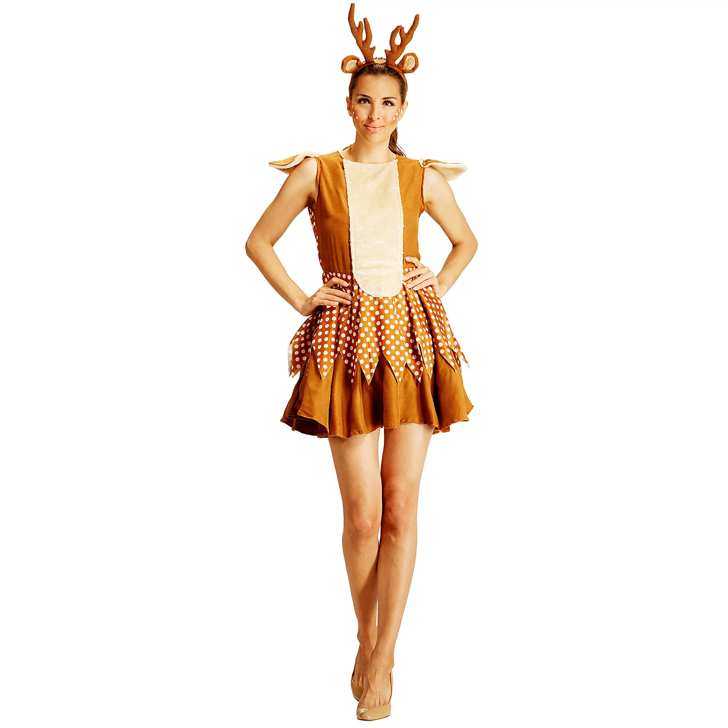 Déguisement de chevreuil "ballade en forêt" pour femmes