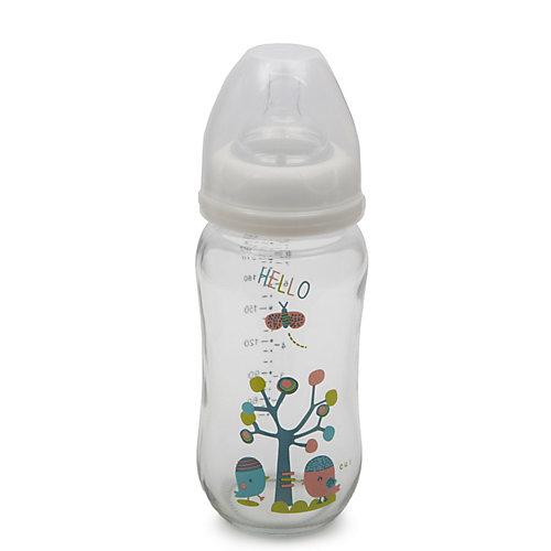 Babyglasflasche B0468 Babyflaschen weiß