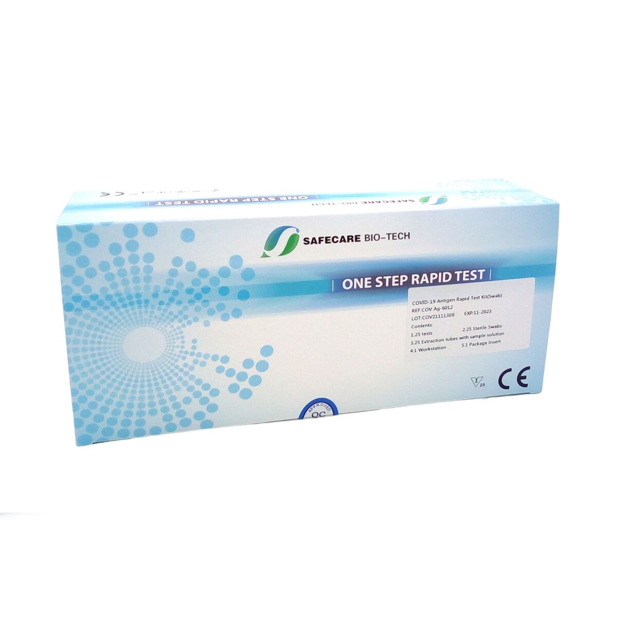 25x Safecare Bio-Tech Covid-19 Antigen Rapid Schnelltest Corona Antigentest Image