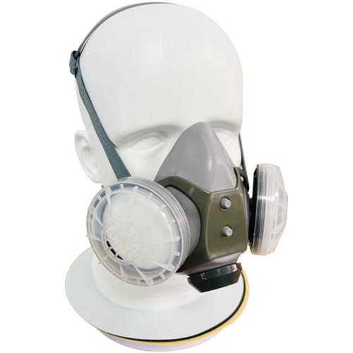 Asupermall - Wiederverwendbare Atemschutzmaske Halbmaske Gasmaske Atemschutz Atemschutzmasken zum