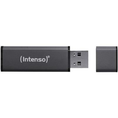 USB-Stick »AluLine« 64 GB grau, Intenso, 1.7x0.7x5.9 cm