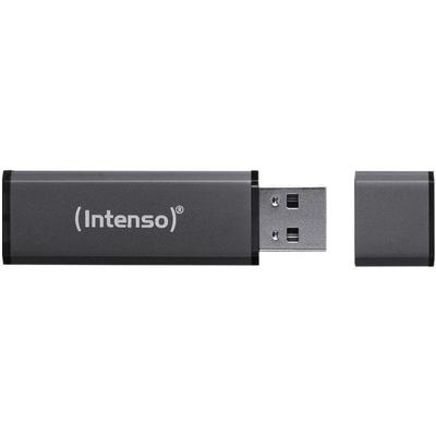 Intenso USB-Stick »AluLine« 64 GB grau, 1.7x0.7x5.9 cm