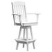 Poly Lumber Classic Swivel Bar Chair with Arms